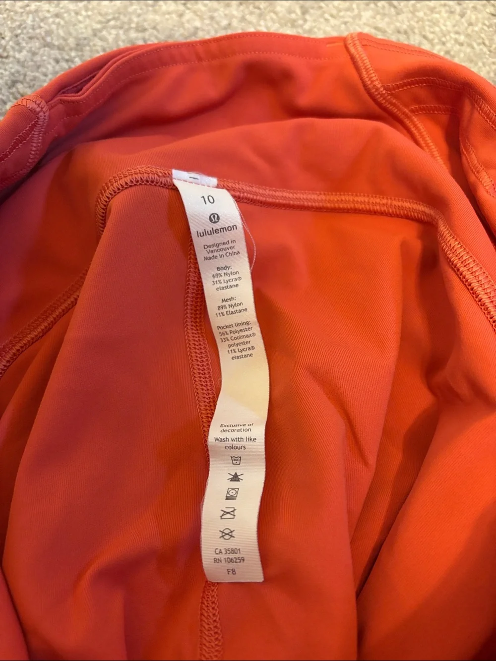 lululemon athletica very good